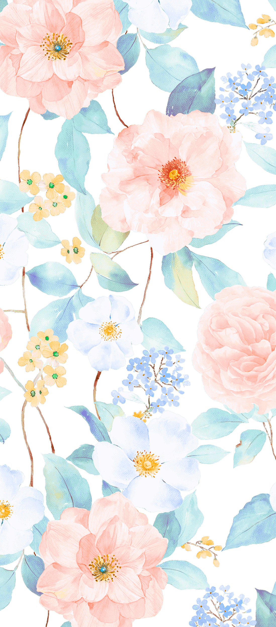 Iniciais Royal Garden Samsung Galaxy A10s Phone Case - Gocase