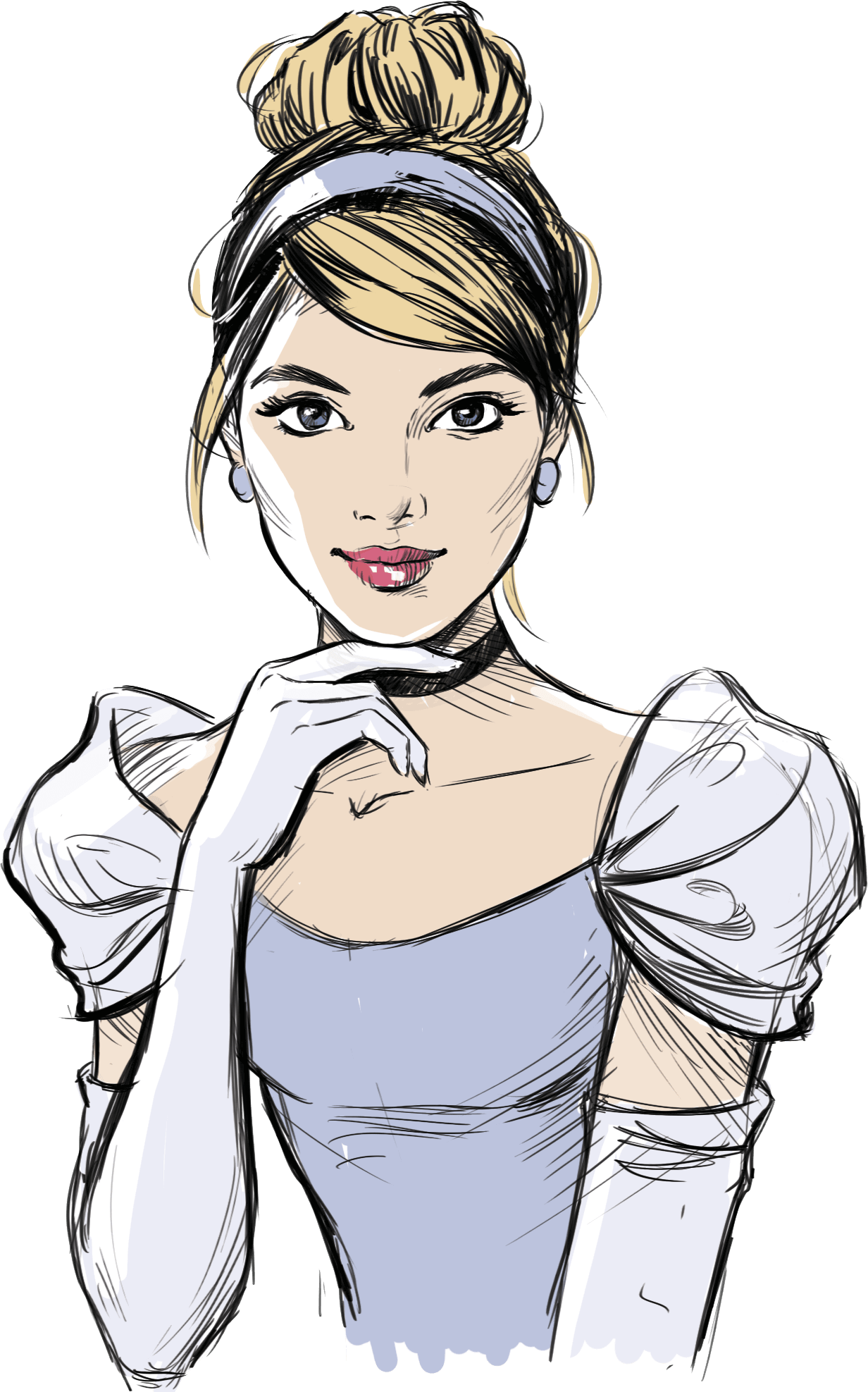 Capinha para celular Samsung Galaxy M21 Princesas - Cinderela - Gocase