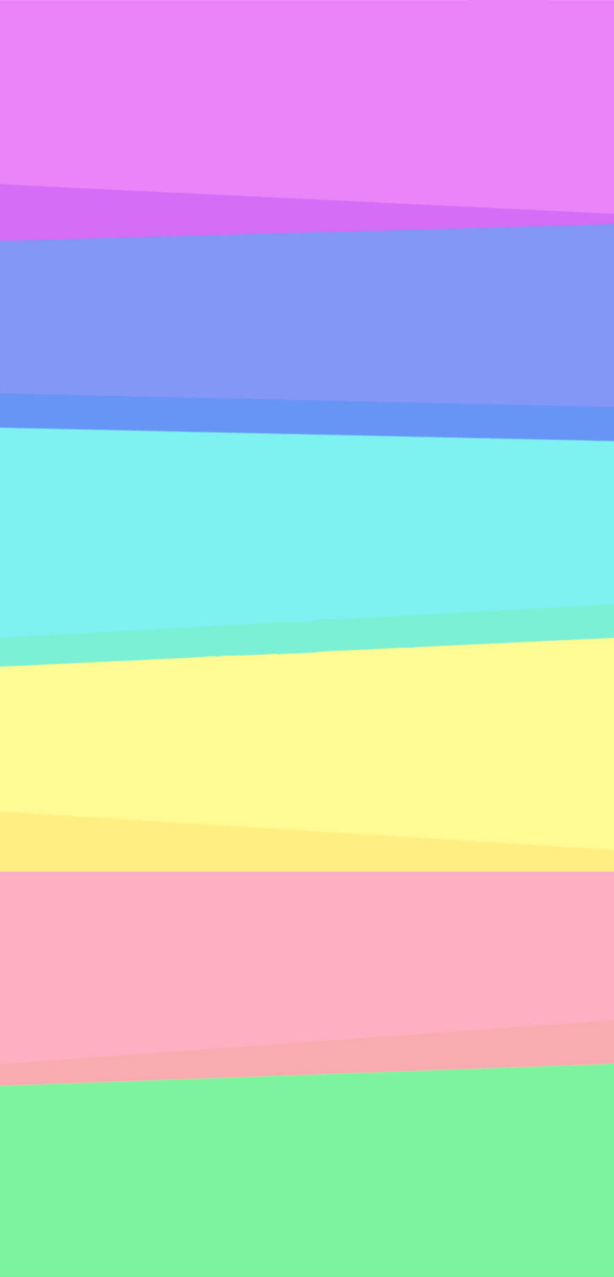 Capinha para celular iPhone XR Inicial Cores Pastel - Gocase